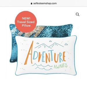 🏔 Adventure Awaits 🧜‍♀️ Mermaid Travel Pillow